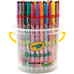 Crayola Twistables Crayons Deskpack 8 Colours Assorted Pack of 32