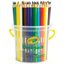 Crayola Triangular Pencils Deskpack Assorted Pack Of 48 