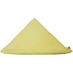 Cleanlink Microfibre Cloth General Purpose 400x400mm Yellow