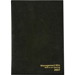 Executive Diary Week To View A5 Black