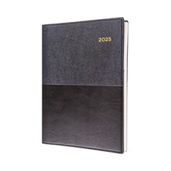 Collins Vanessa Diary A4 Day To Page Black