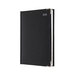 Debden Management Diary A4 Day To Page Bonded Leather Black