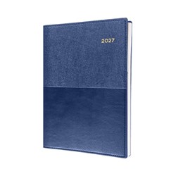 Collins Vanessa Diary A4 Week To View Blue 