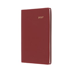 Collins Belmont Pocket Diary B7R Week To View Burgundy 