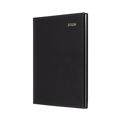 Collins Belmont Desk Diary A5 Week To View Black