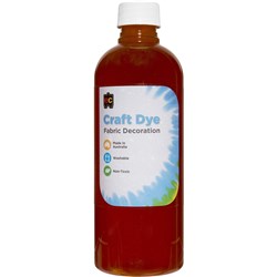 EC Craft Dye 500ml Yellow 