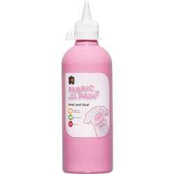 EC Fabric And Craft Paint 500ml Pink 
