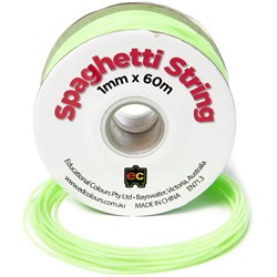 EC Spaghetti String 1mmx60m Pale Green  