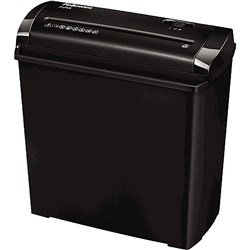 Fellowes Powershred P25S Strip Cut Shredder Black