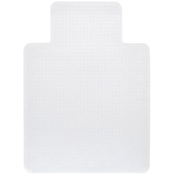 Rapidline Chair Mat Dimpled  Base For Low Pile Carpet 91.5 x 120cm Frosted