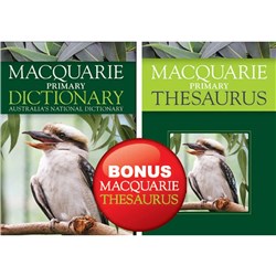 Macquarie Primary Dictionary Primary Thesaurus Value Pack