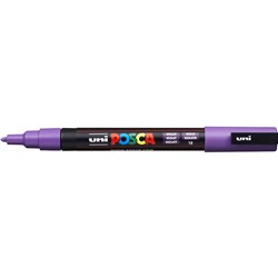 Uni Posca PC-3M Paint Marker Fine 1.3mm Bullet Tip Violet