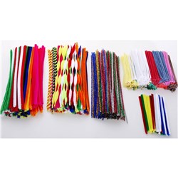 Jasart Pipe Cleaners 1.2cmx30cm Chenille Special Mix Pack of 200