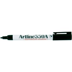 Artline 550A Whiteboard Marker Fine Bullet 1.2mm Black