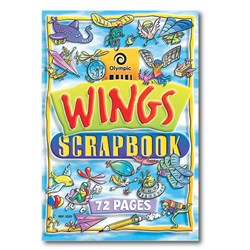 Olympic Wings Scrap Book  S325 335x240mm 67gsm 72 Page  