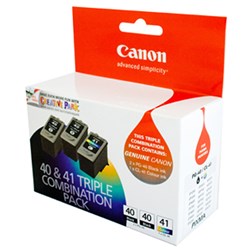 Canon PG40CL41VP Ink Cartridge Triple Pack  