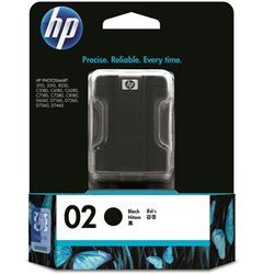 HP C8721WA - 02 Ink Cartridge Black