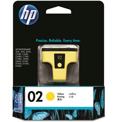 HP C8773WA - 02 Ink Cartridge Yellow