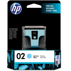 HP C8774WA - 02 Ink Cartridge Cyan
