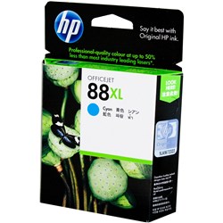 HP C9391A - 88XL Ink Cartridge High Yield Cyan