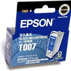 Epson C13T007091 - T007 Ink Cartridge Black