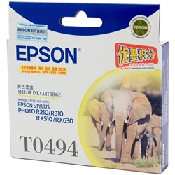 Epson C13T049490 - T0494 Ink Cartridge Yellow