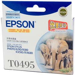 Epson C13T049590 - T0495 Ink  Cartridge Light Cyan 