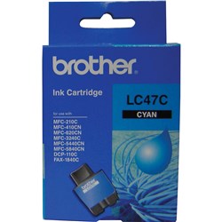 Brother LC-47C Ink Cartridge Cyan  