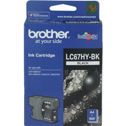 Brother LC-67HYBK High Yield Ink Cartridge Black