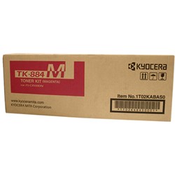 Kyocera TK884M Toner Cartridge Magenta  