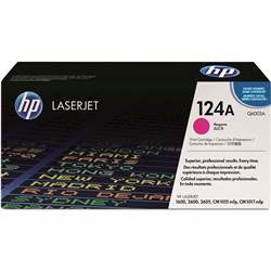 HP Q6003A 124A Toner Cartridge Magenta  