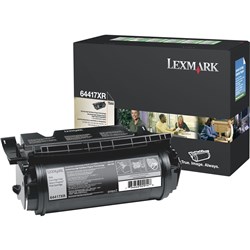 Lexmark 64417XR Toner Cartridge Black