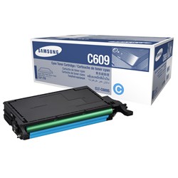 Samsung CLTC609S Toner Cartridge Cyan