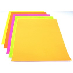 Colourful Days Colourboard A4 250gsm Fluoro Assorted Pack Of 50