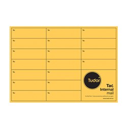 Tudor Interoffice Envelope C4 Heavy Weight Resealable Gold Box of 250