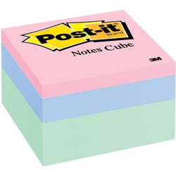 Post-It 2056-PP Notes Cube 76x76mm Aqua Wave 490 Sheets  
