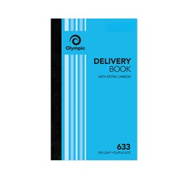 Olympic 633 Carbon Book Duplicate 200x125mm Delivery 100 Leaf
