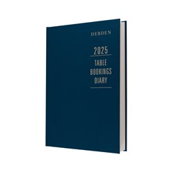 Debden Table Bookings Diary A4 2 Pages To A Day Blue