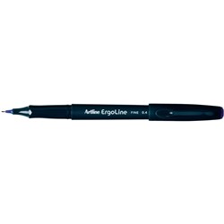 Artline 3400 Ergoline Pen Fineliner 0.4mm Blue Box Of 12