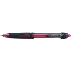 Uni SN220 Power Tank Ballpoint Pen Retractable Medium 1mm Red