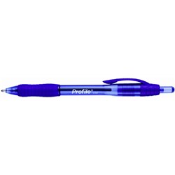 Papermate Profile Ballpoint Retractable Pen 1.4mm Bold Blue