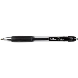 Artline Flow Pen Retractable Gel Ink 1mm Black 