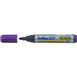 Artline 577 Whiteboard Marker Bullet 3mm Purple 