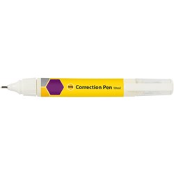 Marbig Correction Pen Extra Large Capacity 10ml  