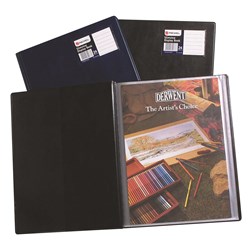 Rexel Slimview Display Book A4 12 Pocket Black