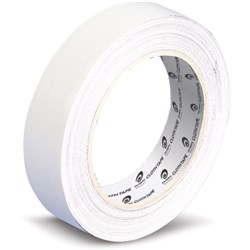 Olympic Wotan Cloth Tape 25mmx25m White  