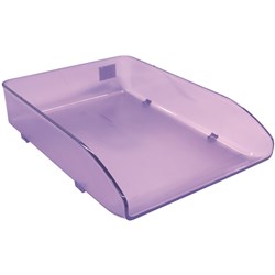 Metro Document Tray Foolscap Stackable Grape  