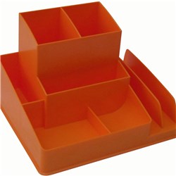 Italplast Desk Organiser Mandarin  