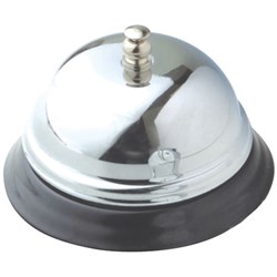 Italplast Counter Bell Chrome  