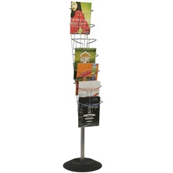 Alba Brochure Floor Stand 7 Tier 
